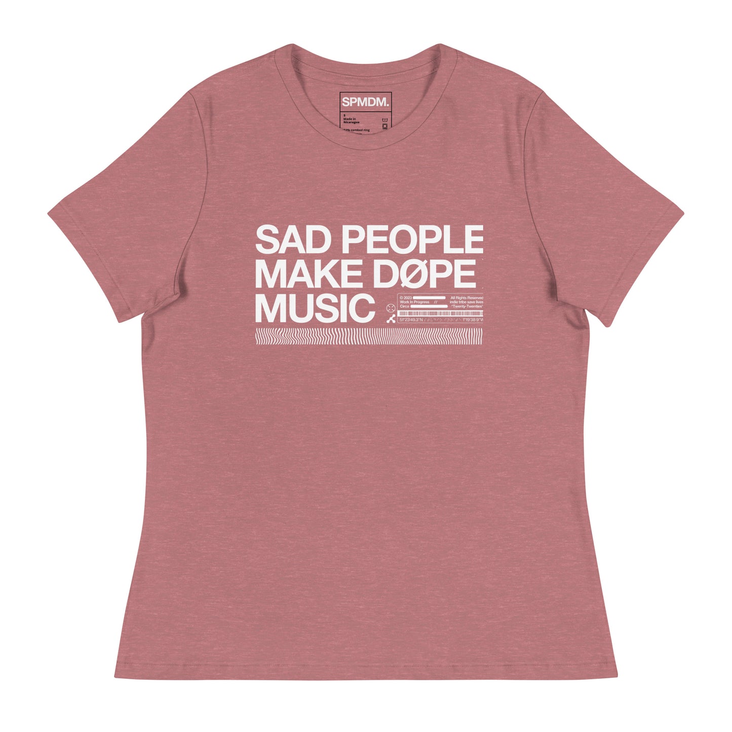 SPMDM Women's Relaxed T-Shirt